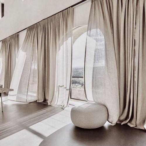 Cortina de Linho Sob Medida